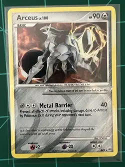 Pokemon Arceus LV.100 AR9 Arceus Holo Rare Basic Card 90 HP Pokemon TCG - Image 1