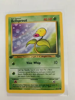 Bellsprout/Weepinbell 1st Edition Jungle Base Set Pokemon Card Se - Image 3