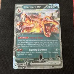 Charizard ex 196/091 Jumbo Card 🔥From Charizard Collection🔥 Lenticular - Image 1