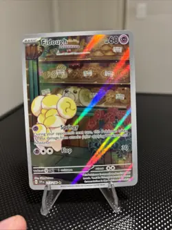 Fidough Scarlet & Violet Base Set Illustration Card 213/198 Rare - Image 1
