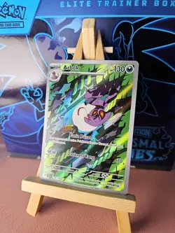 Pokemon TCG Arbok 176/162 Temporal Forces Illustration Rare Card - Image 1