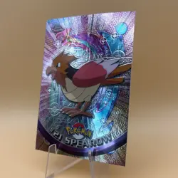 Pokemon #21 Spearow Card Foil Holo Topps Chrome 2000 TV Animation Series 1 - Image 2