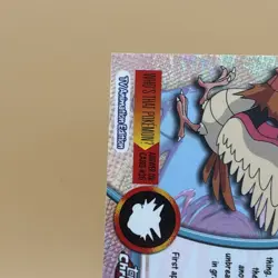 Pokemon #21 Spearow Card Foil Holo Topps Chrome 2000 TV Animation Series 1 - Image 5