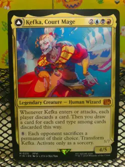 Kefka, Court Mage M FINAL FANTASY 231 NM - MTG - Image 1