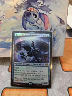 Renet, Temporal Apprentice (Foil) Rare MTG Ninja Turtles - Image 1