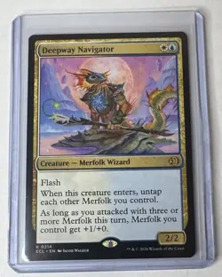 Deepway Navigator #214 Lorwyn Eclipsed Rare Creature MTG NM/M - Image 1