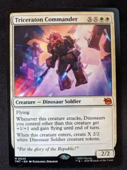 Triceraton Commander Teenage Mutant Ninja Turtles Regular NM - Image 1