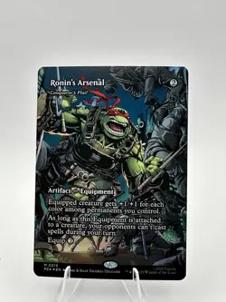 Ronin's Arsenal - Conquerors Flail (Borderless) Teenage Mutant Ninja Turtle Foil - Image 1