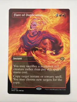 Flare of Duplication (Borderless) Modern Horizons 3 Regular - Image 1