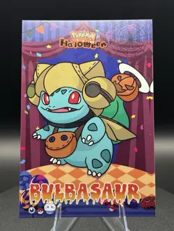 Bulbasaur - Cracked Ice Holo - Halloween Card Database 2025 - Pokemon - Image 1