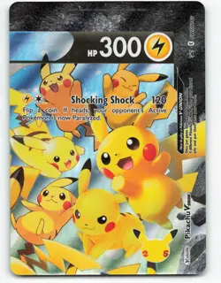 2021 Pokemon, Sword & Shield Promos, #SWSH140 Pikachu V-Union, Black Star Promo - Image 1