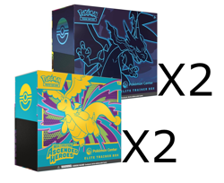 TCG Pokemon Center ETB Ascended Heroes & Phantasmal Flames 4X - Image 1