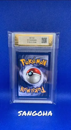 1999 Pokemon FRENCH 1st Edition Base Set Pikachu 58/102 PSA 10 GEM MINT - Image 2