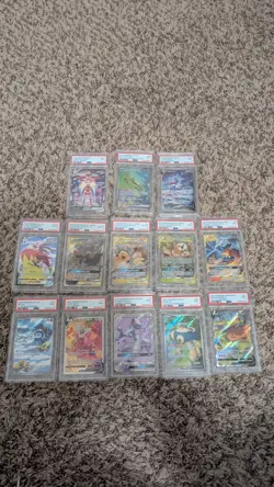 BIG Pokemon PSA Slab Lot Of 13! Ultra Rares, Illustration Rares, Special Rares! - Image 1