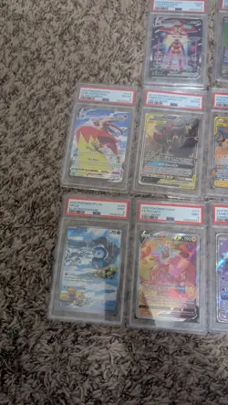 BIG Pokemon PSA Slab Lot Of 13! Ultra Rares, Illustration Rares, Special Rares! - Image 2