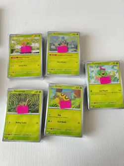1850 Pokemon Bulk Lot SV - Commons/Uncommons Non-Holo - Ships Charizard UPC Box - Image 2