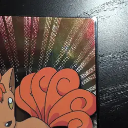 1999 Topps Pokemon TV #37 Vulpix Silver Foil Black Logo (Rays 2nd Print) - Image 2