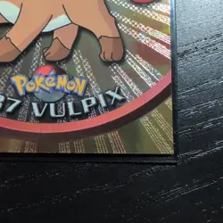 1999 Topps Pokemon TV #37 Vulpix Silver Foil Black Logo (Rays 2nd Print) - Image 4