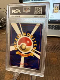 1996 Pokemon Japanese Base Set Machamp #68 Holo Rare PSA 8 - Image 4