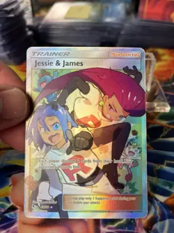 Pokemon NM Jessie And James Hidden Fates 68/68 Full Art - Image 5