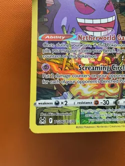 Pokemon TCG Gengar TG06/TG30 Lost Origin Trainer Gallery NM 1839 - Image 4