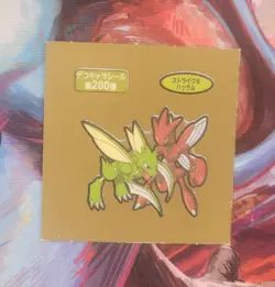 Pokemon Sticker Scyther Scizor Pokemon Seal From Japan Nintendo F/S 1 - Image 1