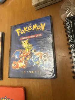 Pokemon Binder Lot HeartGold SoulSilver Pikachu Charizard Blue Red - Image 4
