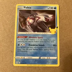 #004/025 Palkia Holo Rare - Pokemon TCG Celebrations 25th Anniversary 2021 - NM - Image 1
