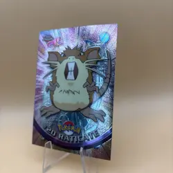 Raticate Topps Chrome Pokemon TV Animation Edition #20 2000 NM - Image 2