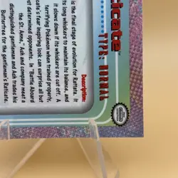 Raticate Topps Chrome Pokemon TV Animation Edition #20 2000 NM - Image 5