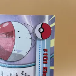 2000 Topps Chrome Pokemon Series 2 #101 Electrode NM - Image 4
