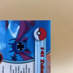 Topps Chrome 2000 Pokemon - #41 ZUBAT - TV Animation Series 1 Holo NM - Image 4