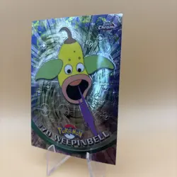 Weepinbell # 70 -Topps Chrome Pokemon- TV Animation Edition- NM - Image 2