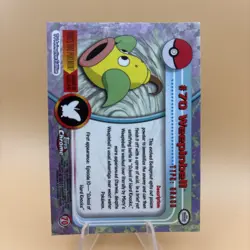 Weepinbell # 70 -Topps Chrome Pokemon- TV Animation Edition- NM - Image 3