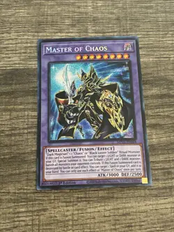 Yugioh | Master of Chaos (PSE) MP23-EN018 Prismatic Secret Rare 1st Ed. Mint NM - Image 1