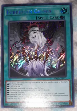 Yu-Gi-Oh! Forbidden Crown Secret Rare (BPRO-EN067) 1st Edition Near Mint - Image 1