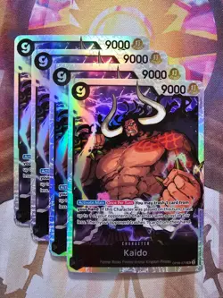 4x One Piece TCG Kaido OP08-079 Two Legends ENGLISH NM x4 - Image 1