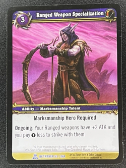 Ranged Weapon Specialization 53/264 World Of Warcraft Servants The Betrayer - Image 1
