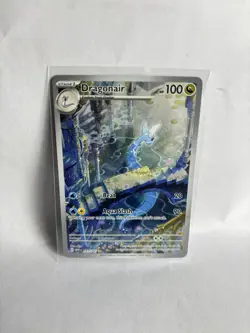 Pokemon Card Dragonair 181/165 Scarlet & Violet 151 Illustration Rare Near Mint - Image 1