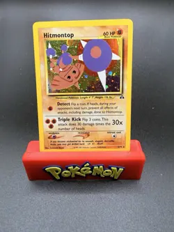 Pokemon Card - 3/75 Hitmontop Near Mint Holo Rare Neo Discovery - Image 1