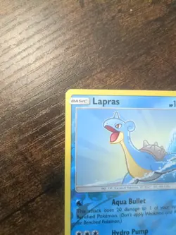 Lapras 21/70 Pokemon Dragon Majesty Reverse Holo Uncommon MP - Image 2