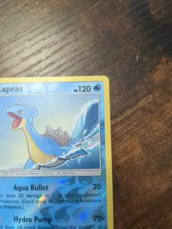 Lapras 21/70 Pokemon Dragon Majesty Reverse Holo Uncommon MP - Image 5