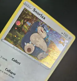 Snorlax Cosmos Holo Rare 141/192 Rebel Clash Pokemon 2020 NM - Image 2