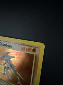 1999 Pokemon Kabutops 9/62 Fossil Holo - Image 3