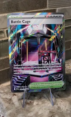 Pokemon TCG Battle Cage Ultra Rare 116/094 PFL EN Phantasmal Flames NM/Mint - Image 1