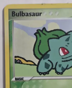 Pokemon TCG Bulbasaur 45/100 Stamped EX Crystal Guardians​ Reverse Holo LP - Image 2