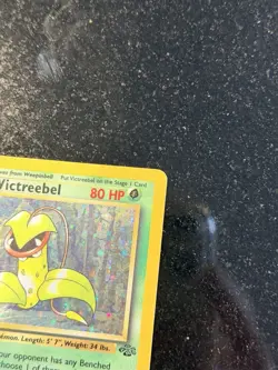 Pokemon TCG Victreebel 1st Edition Jungle Holo Rare 14/64 80 HP 1999 - Image 2