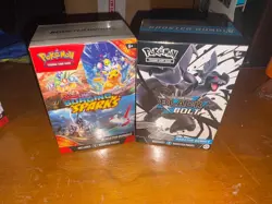 Pokemon Tcg Surging Sparks & Black Bolt Booster Bundle New - Image 1