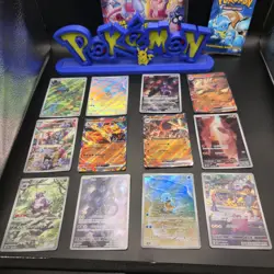 Charizard EX 006/165 Pokemon 151 Scarlet & Violet KOREAN sv2a holo bundle x 12 - Image 1