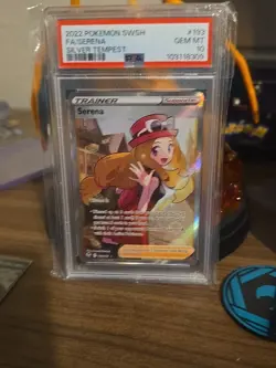 PSA 10 2022 Pokemon Serena Full Art Silver Tempest 193/195 GEM MINT - Image 2